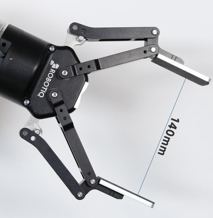 Robotiq 2F-140：工業(yè)自適應(yīng)夾爪的精準(zhǔn)革命